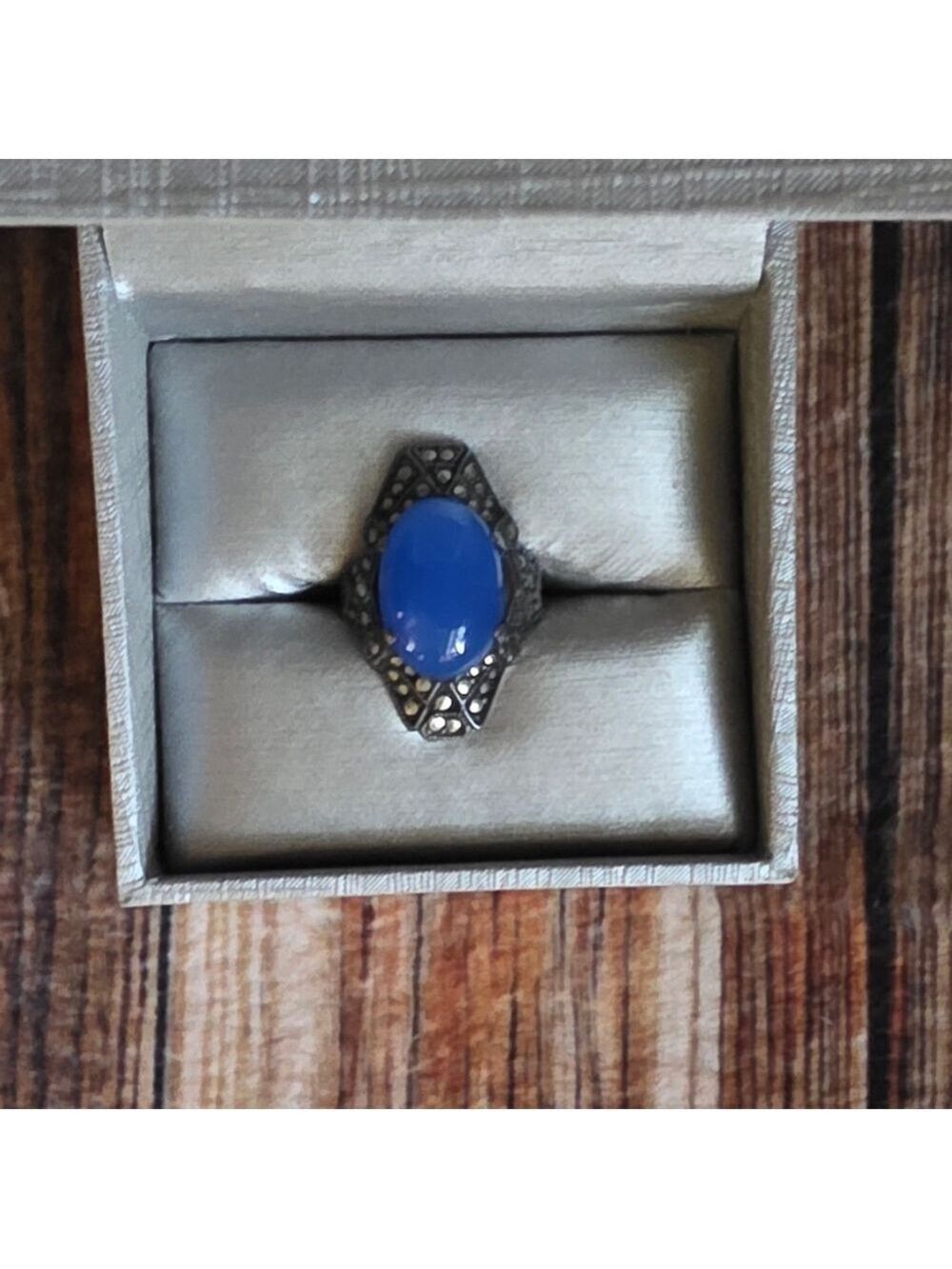 Vintage Uncas Sterling Silver Art Deco Ring